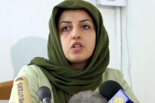 Nobel de la Paz a la iraní Narges Mohammadi por defender los derechos de las mujeres en Irán