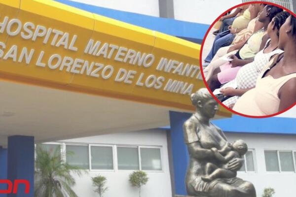 Las parturientas haitianas llevan al país sin historial médico.
Foto: CDN Digital
