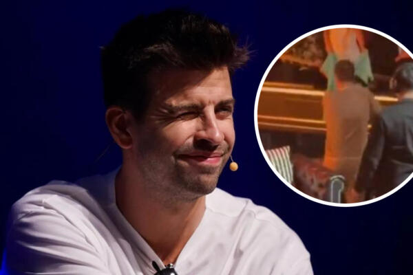 Piqué se cae durante evento en México