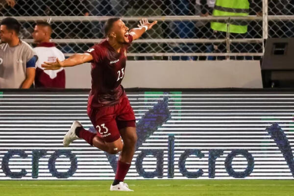Rondón y Machís le dan a Venezuela el triunfo ante un Chile.