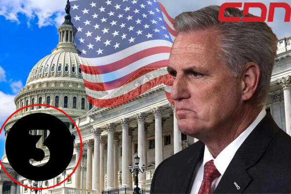 Kevin McCarthy fue destituido este martes de la presidencia de la Cámara de Representantes.
Foto: CDN Digital