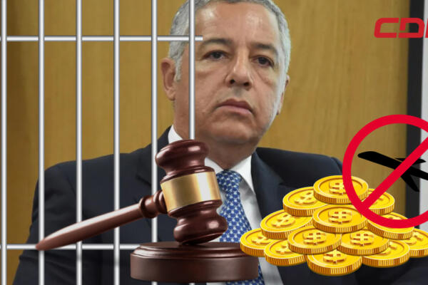 Varian prisión preventiva a Donald Guerrero, tribunal le impone garantía económica