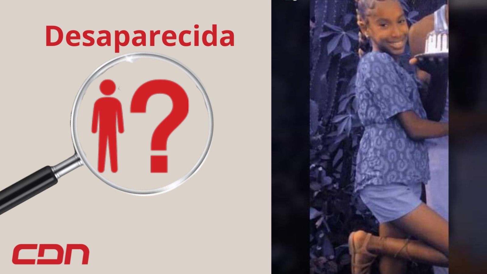 Niña de 12 años se encuentra desaparecida en Sabana Perdida