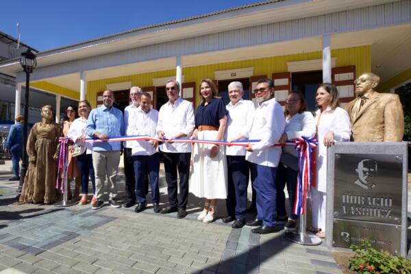 El presidente Abinader inaugura en Tamboril el Museo Horacio Vásquez