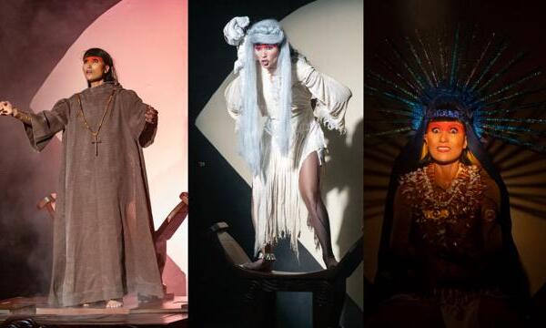 A casa llena se presentó la “Isla de Sangre” en el Teatro Nacional