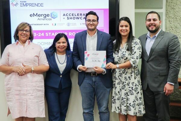La plataforma Licitahoy triunfa en el concurso eMerge Américas RD