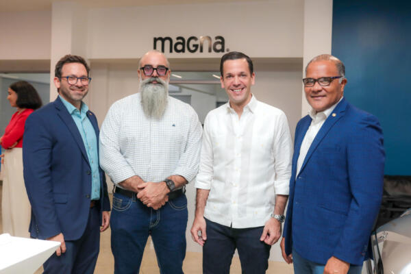 Hugo Beras, director del INTRANT, asistió al evento de Magna y Banreservas
Foto: fuente externa