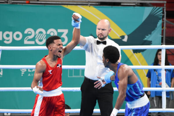 Yunior Alcántara le da a RD la quinta medalla de oro y la 13 en total de los Juegos Panamericanos Santiago de Chile 2023.