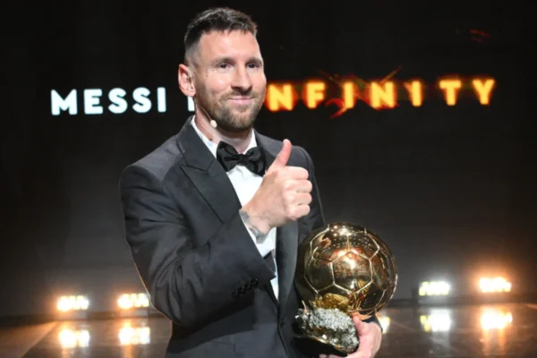 Messi es el ganador del Balón de Oro 2023.