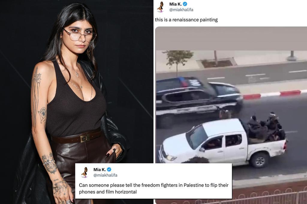 Mia Khalifa despedida de Playboy por apoyar a Hamas