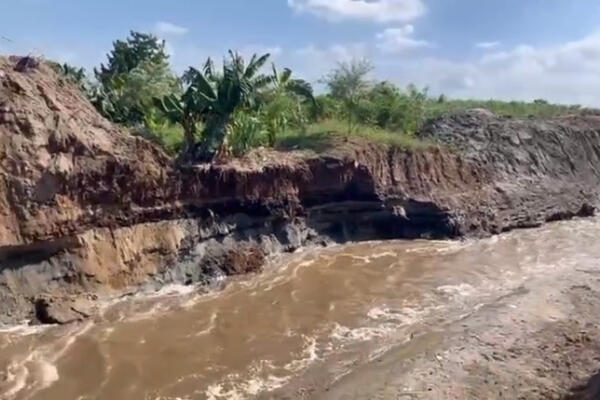Video: Haitianos logran desviar por completo el Río Masacre en Dajabón