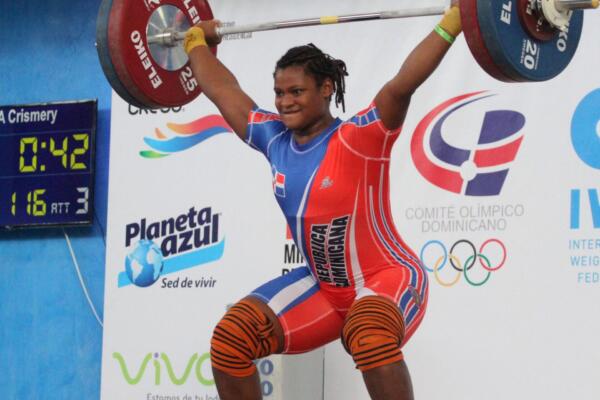 Panamericanos 2023: Crismery Santana gana el bronce en pesas