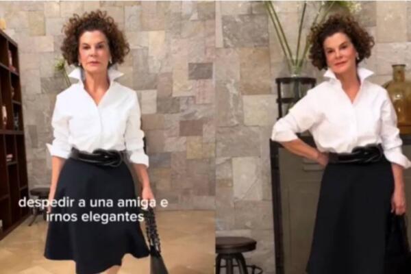 Tiktoker da tips de moda para vestir en funerales 
