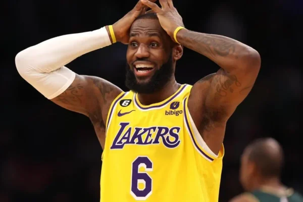 LeBron James, Jugador de baloncesto estadounidense. FOTO: Fuente externa. 