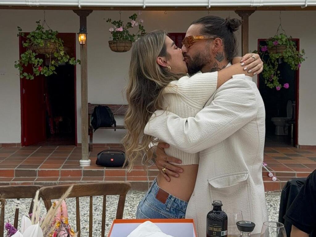 Maluma está a la espera de su primer bebé junto a su novia, Susana Gómez