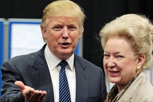 Maryanne Trump , hermana mayor del expresidente Trump . FOTO: Fuente externa.