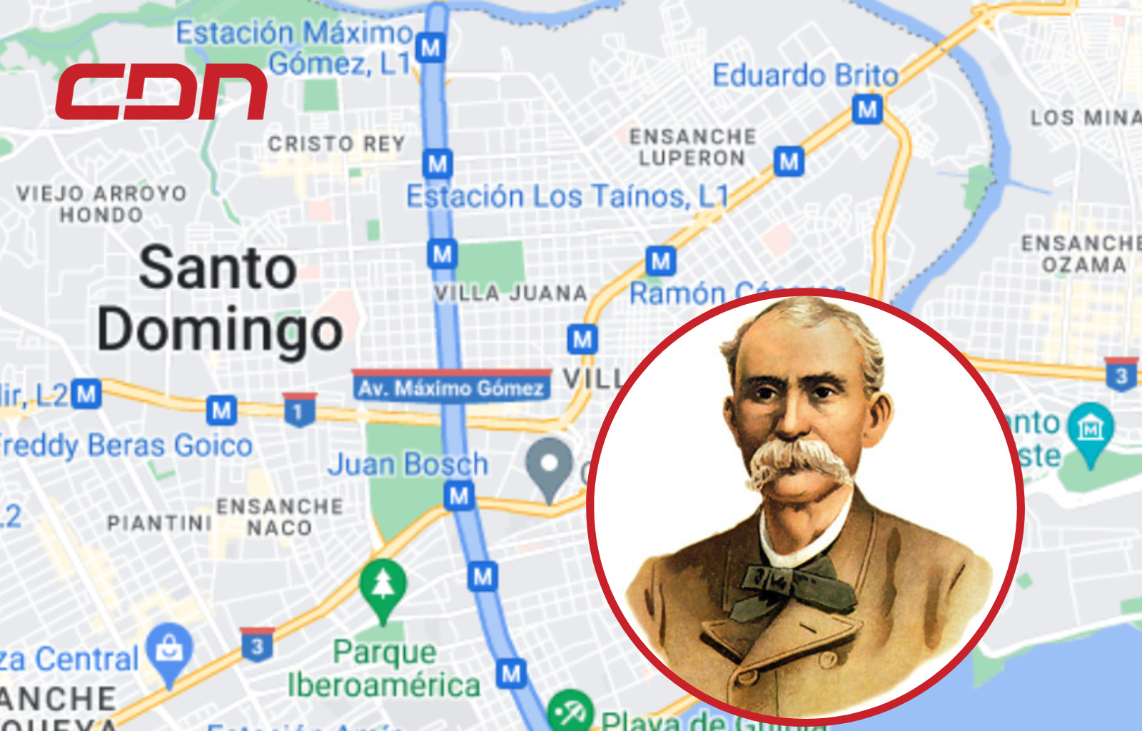 Máximo Gómez: ¿Por qué una de las principales avenidas de RD lleva su nombre?