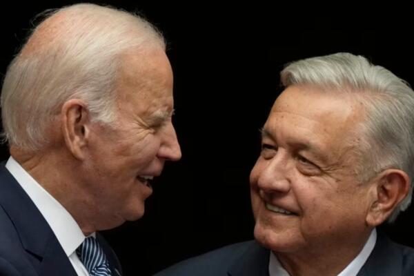 Los presidentes de Estados Unidos, Joe Biden, y México, Andrés Manuel López Obrador. Foto: fuente externa.