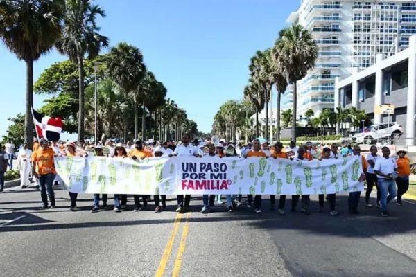 Caminata un paso por mi familia