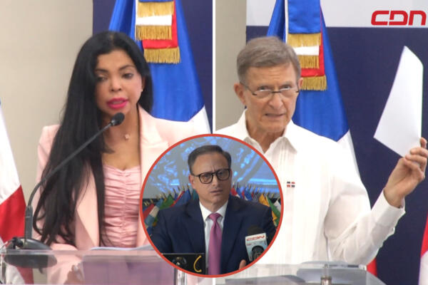 Collage Yeni Berenice, Roberto Álvarez  y Jean Alain. (CDN digital)