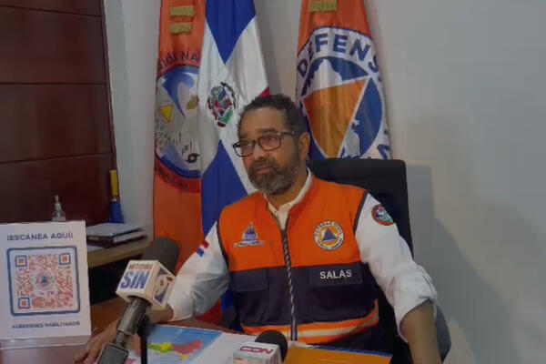 Director de la Defensa Civil, Juan Salas. FOTO: fuente interna.