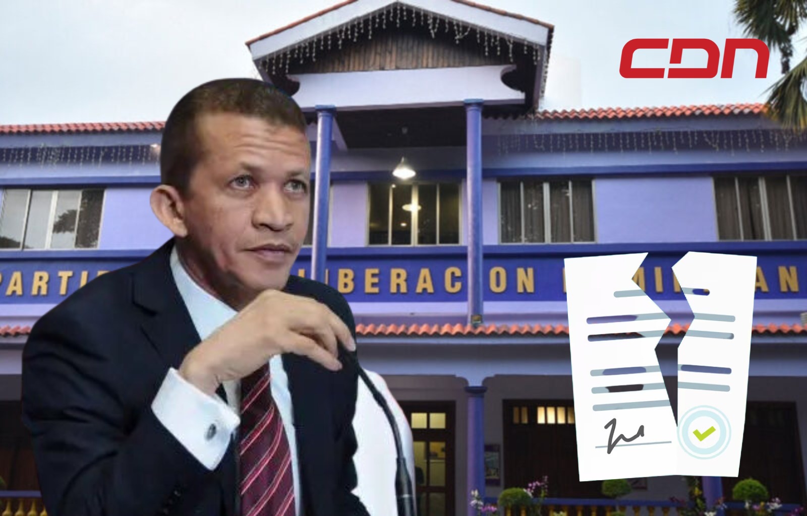 Diputado Lupe Núñez se suma a larga lista de renunciantes PLD. Foto: CDN Digital