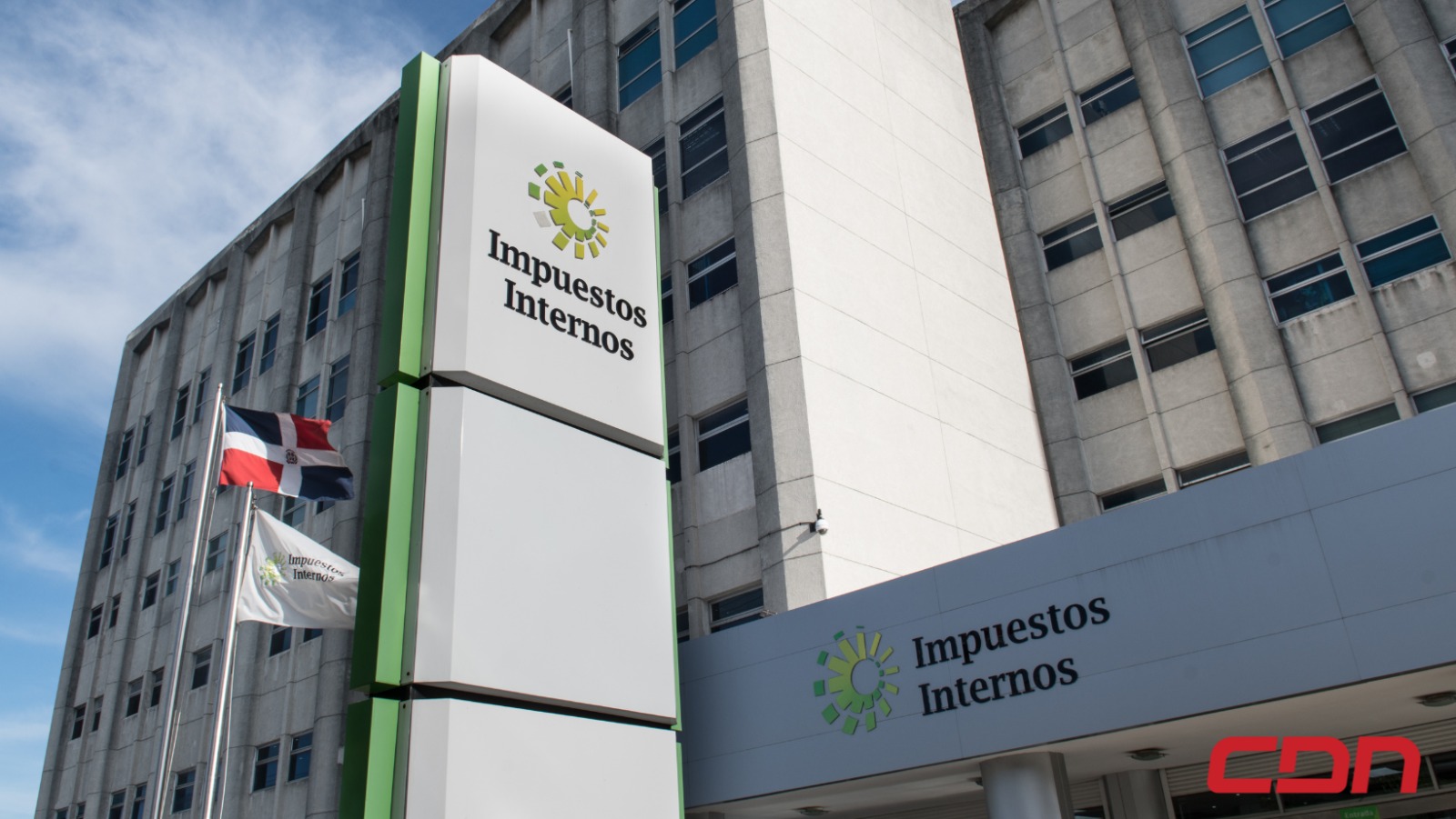 Sede Dirección Gral. Impuestos Internos (DGII). Foto: CDN Digital