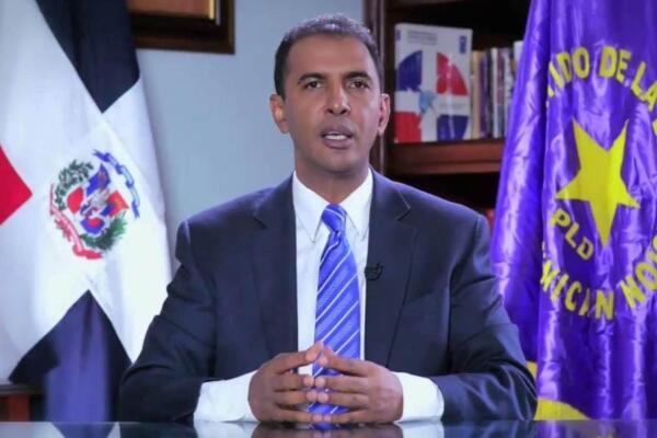 Domingo Contreras, candidato alcalde DN por PLD, FP y PRD.
Foto: fuente externa