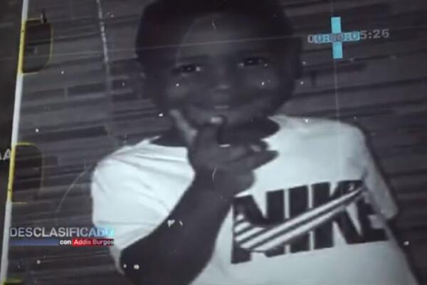 Luis Angel, niño secuestrado en Febrero del 2022. Fuente externa 