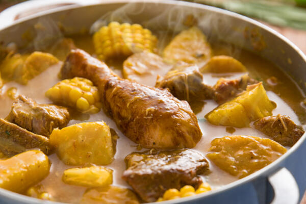 Foto referencia de sancocho dominicano. Fuente externa.