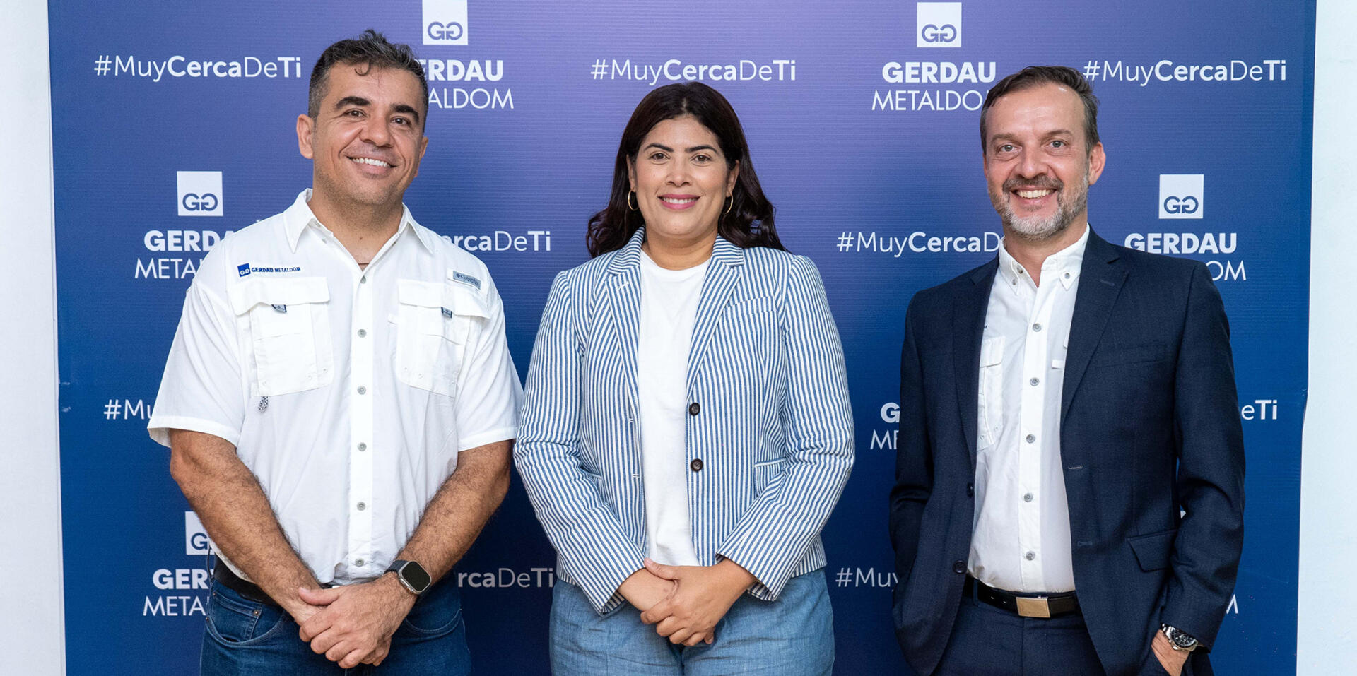 Juliano Graziel, Karina Gil y Jefferson Marko