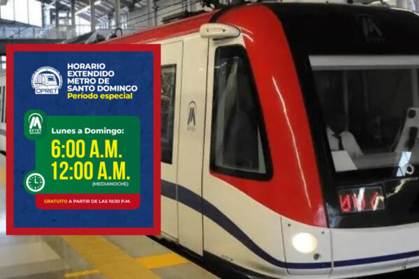 Metro de Santo Domingo. Foto: fuente externa.