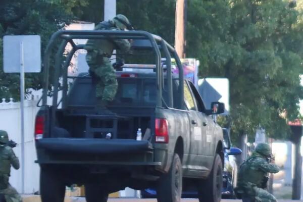 Efectivos de la Guardia Nacional de México participaron en el operativo de captura del narcotraficante 