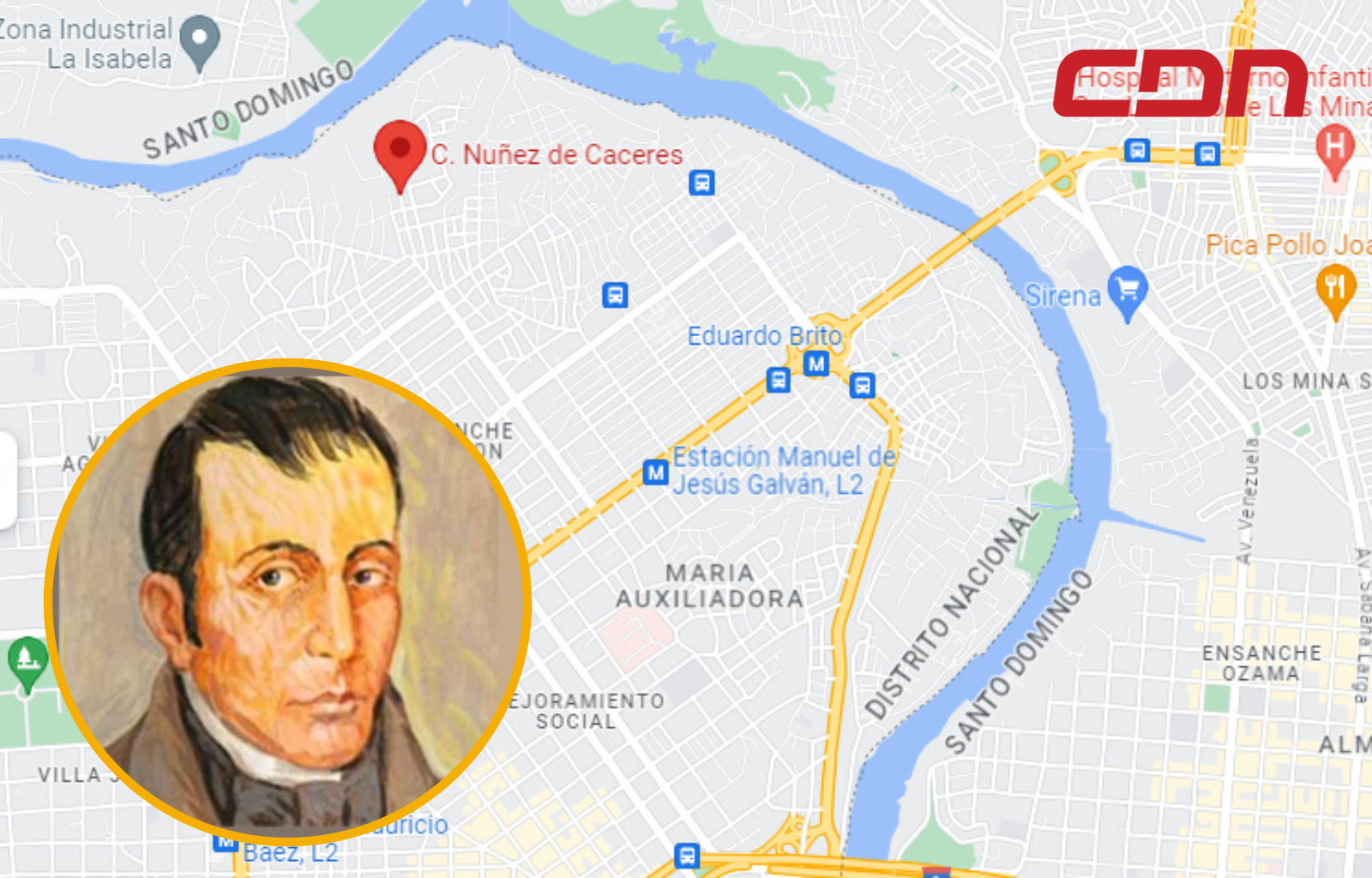Orígenes de avenidas dominicanas: Conozca los aportes de Nuñez de Cáceres