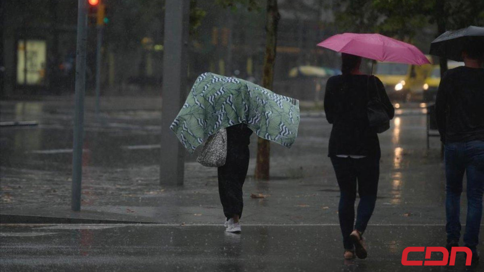 Pronóstico de lluvias para esta tarde en gran parte del territorio nacional