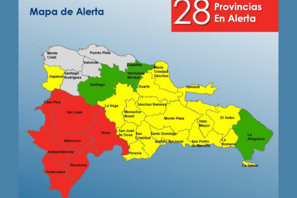 Las alertas son en prevención por un disturbio tropical.
Foto: fuente externa