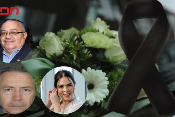 En imagen Eduardo Cabrera Castillo general retirado y médico, Omar Méndez Avilés y su hija Solange Méndez. Foto: CDN digital 
