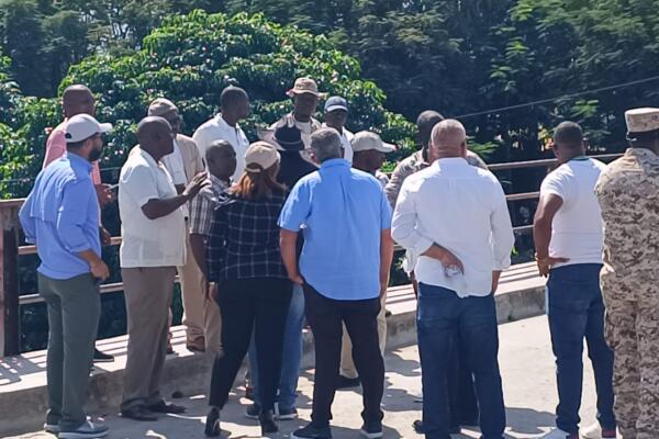 Las autoridades haitianas y dominicanas se encuentran reunidas por reapertura de frontera