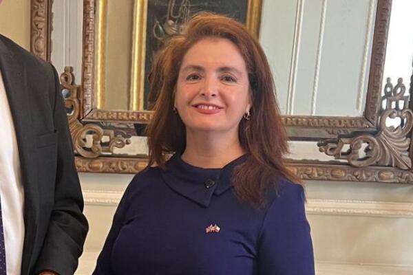 Exembajadora de Chile en Reino Unido, Susana Herrera. / Fuente externa.