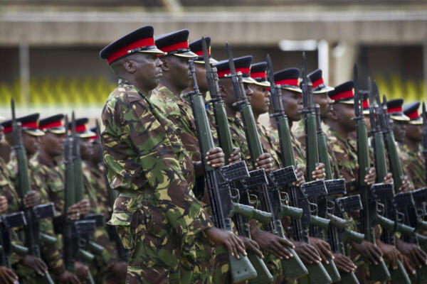 Militares de Kenia. (Foto: fuente externa 