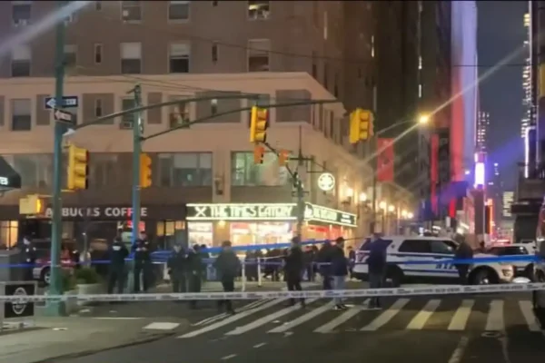 Tiroteo cerca de Times Square.