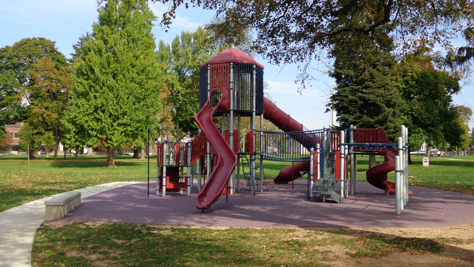Penn Park, parque de Pensilvania. FOTO: Fuente externa