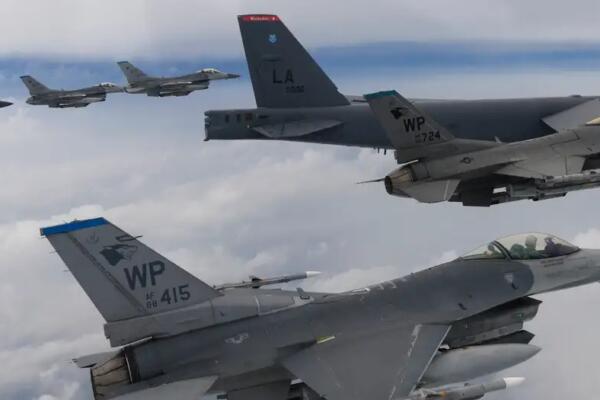 Ejercicios militares entre Estados Unidos y Corea del Sur. Foto: fuente externa.