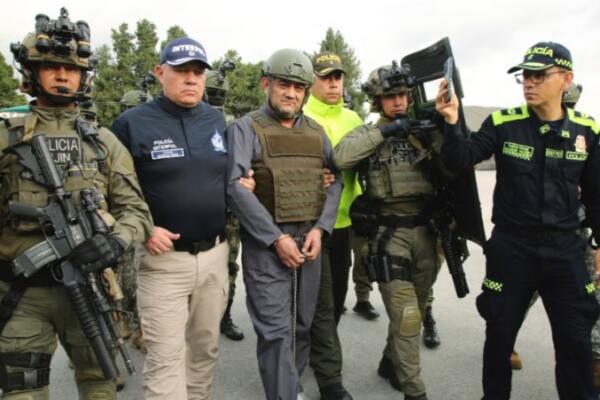 Jacob Rodríguez Úsuga, alias ‘Atilio’, capturado capo del Clan del Golfo. Foto: fuente externa.