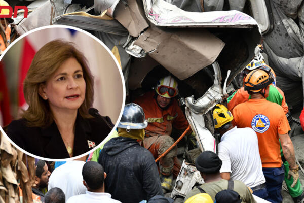 Collage accidente en Haina. / CDN digital 