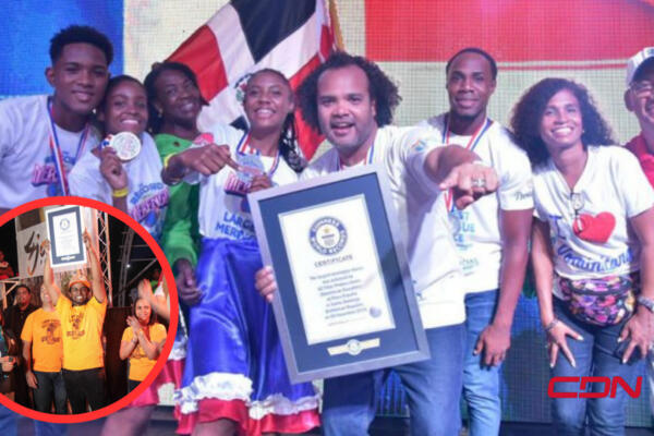 Récords Guinness ganados por República Dominicana. (Foto: Fuente Externa)