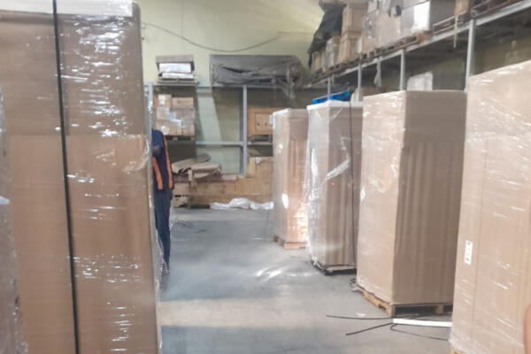 Las mercancías confiscadas por la Dirección General de Aduanas (DGA) en el Aeropuerto Internacional de Las Américas José Francisco Peña Gómez. FOTO: Fuente externa