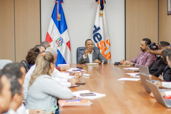 Edesur dominicana arma su plan de emergencia, ante pronostico de lluvias. Fuente: externa.