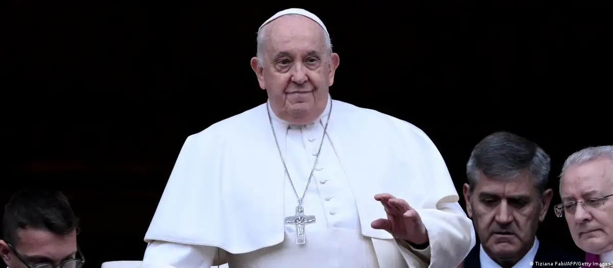 El papa Francisco durante su mensaje de Navidad. Foto: fuente externa.