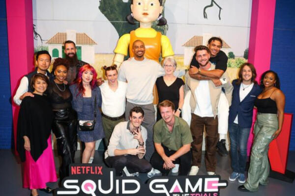Parte del elenco de la nueva temporada del Juego del Calamar: El desafio. Foto: Fuente externa. 